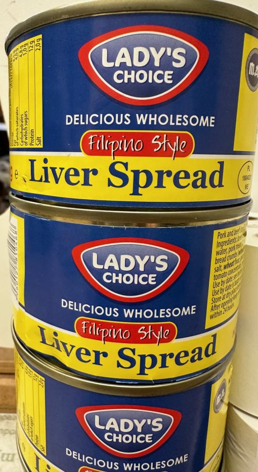 Lady' Choice, Liver spread 165g tin