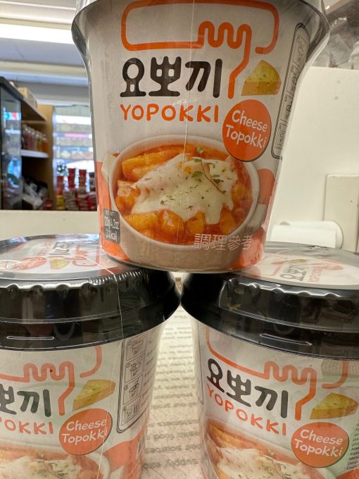 Yopokki Rice Cake with Cheese sauce 120g