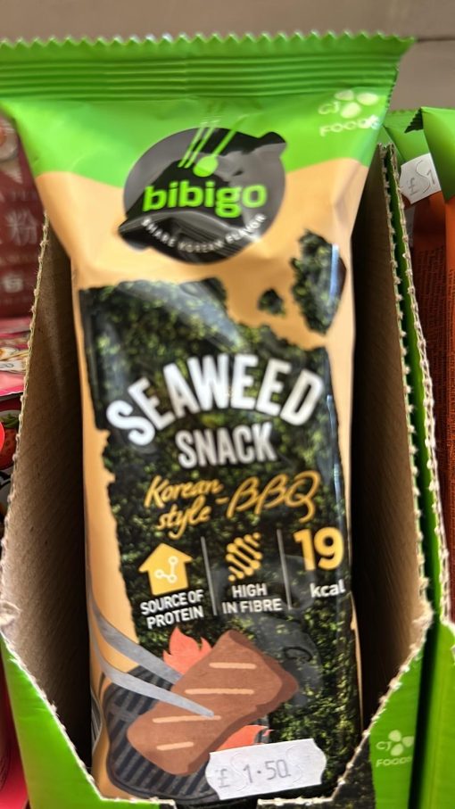 Seaweed Snack. Korean Style BBQ 4g